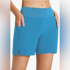 NWT baleaf Women's 3"/ 5"/ 7" Quick Dry High Waisted Swim Board Shorts UPF 50